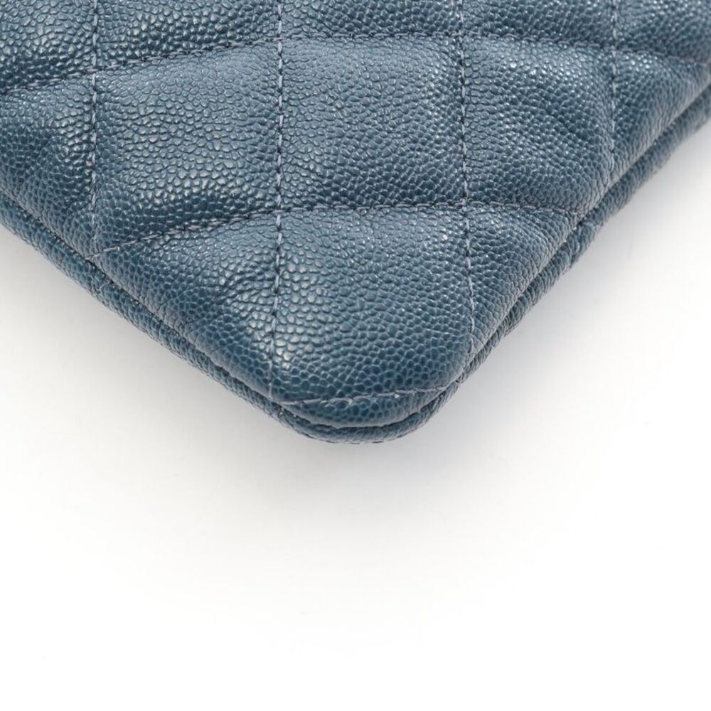 Chanel Boy Caviar Clutch Bag Navy - Picture 7 of 7